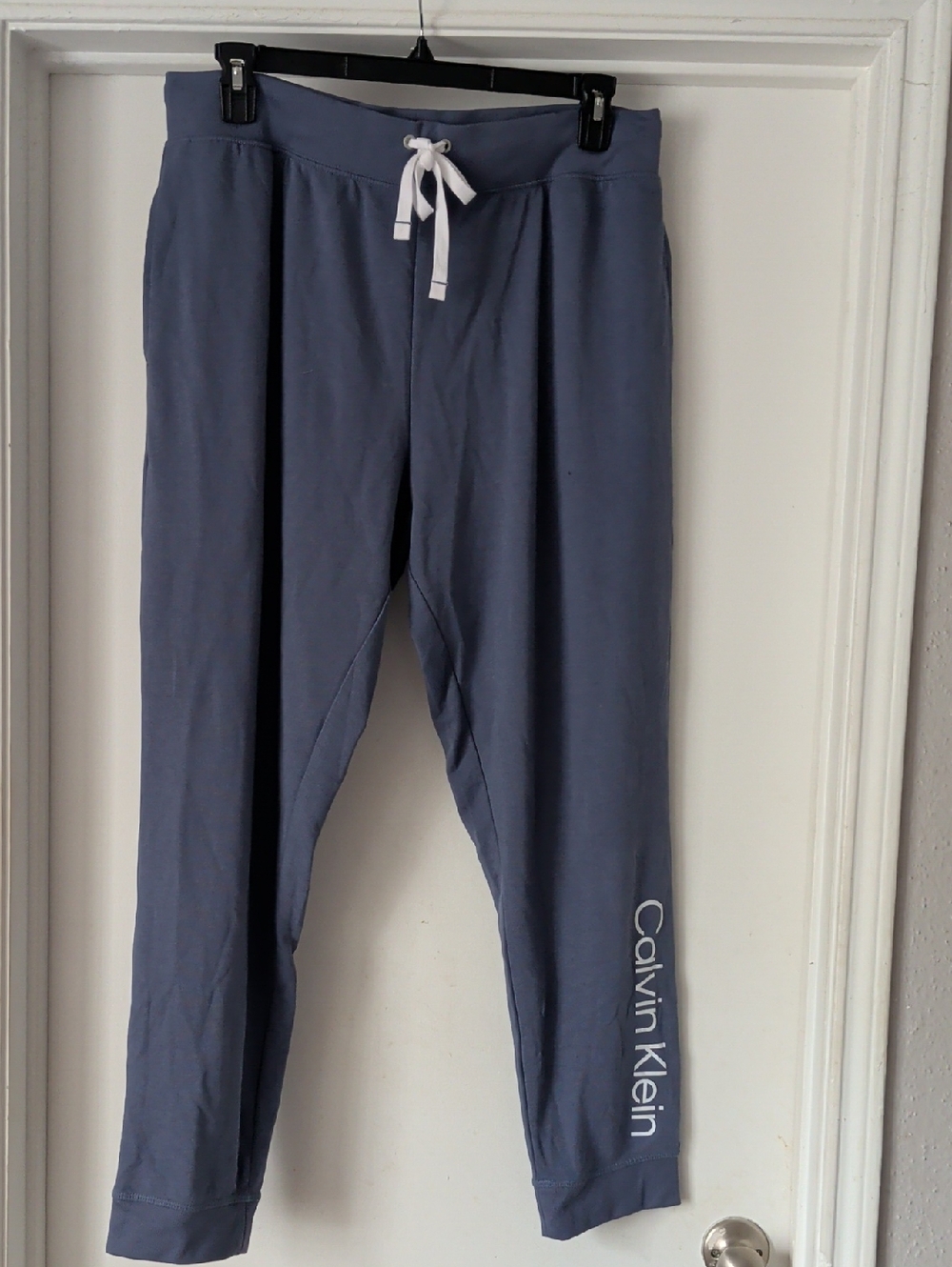 Calvin Klein Slate Blue Drawstring Joggers